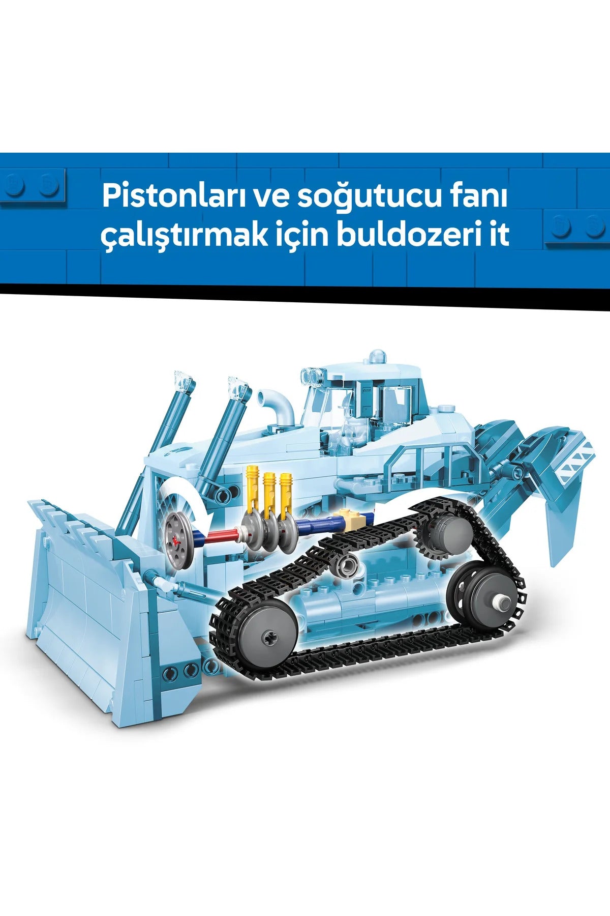 LEGO City Buldozer Sarı 60466