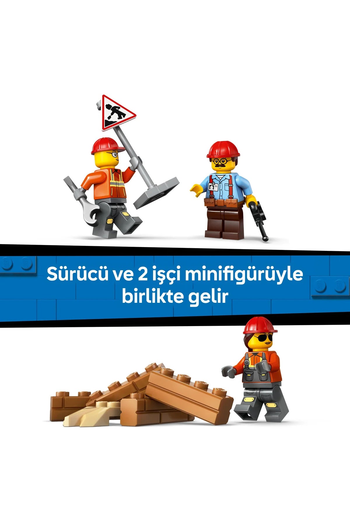 LEGO City Buldozer Sarı 60466