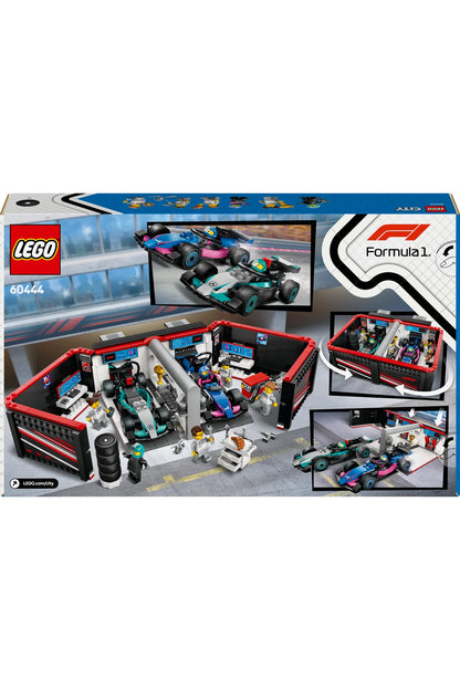 LEGO City F1 Mercedes AMG ve Alpine Arabaları 60444