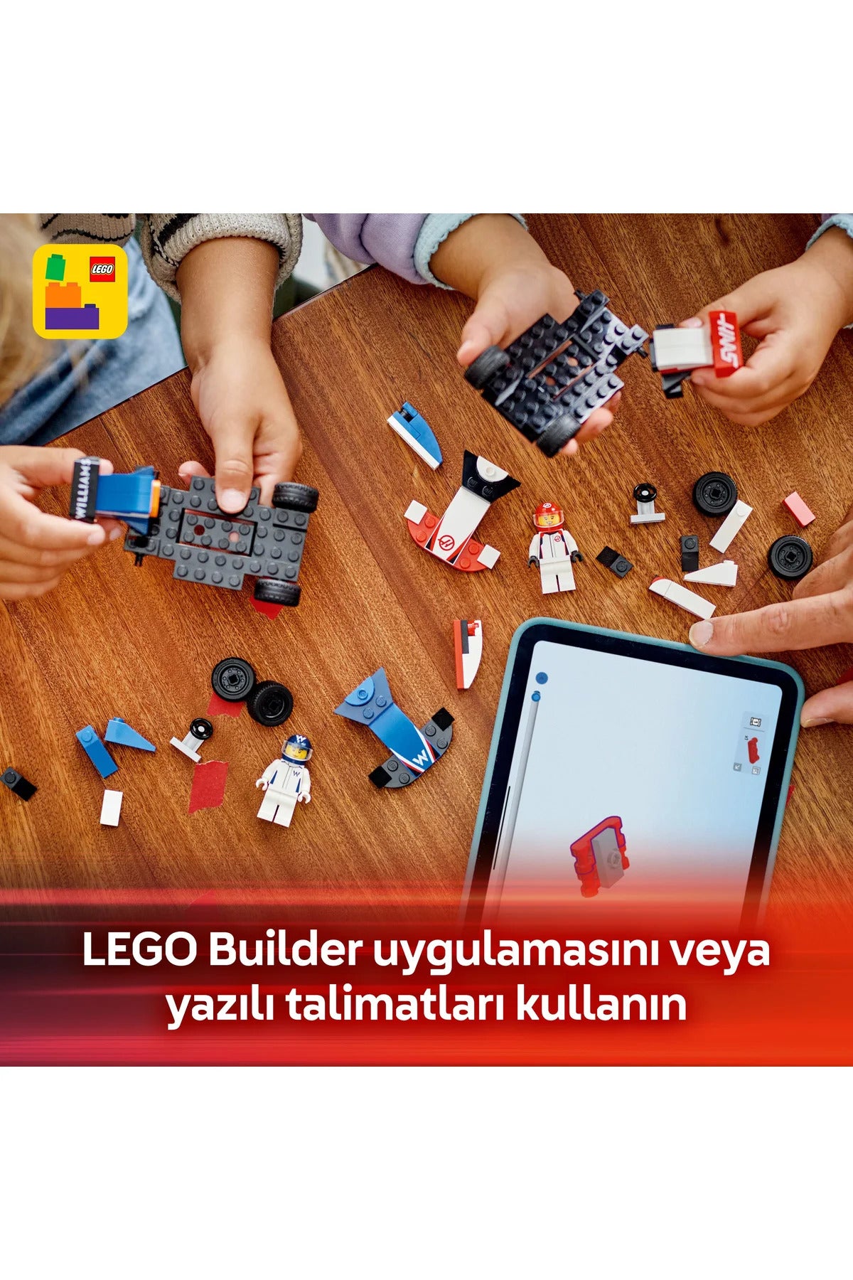LEGO City F1 Williams Racing ve HAAS F1 60464