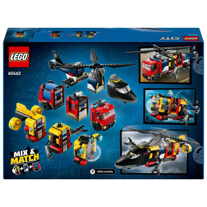 LEGO City Helikopter İtfaiye ve Denizaltı Karışımı