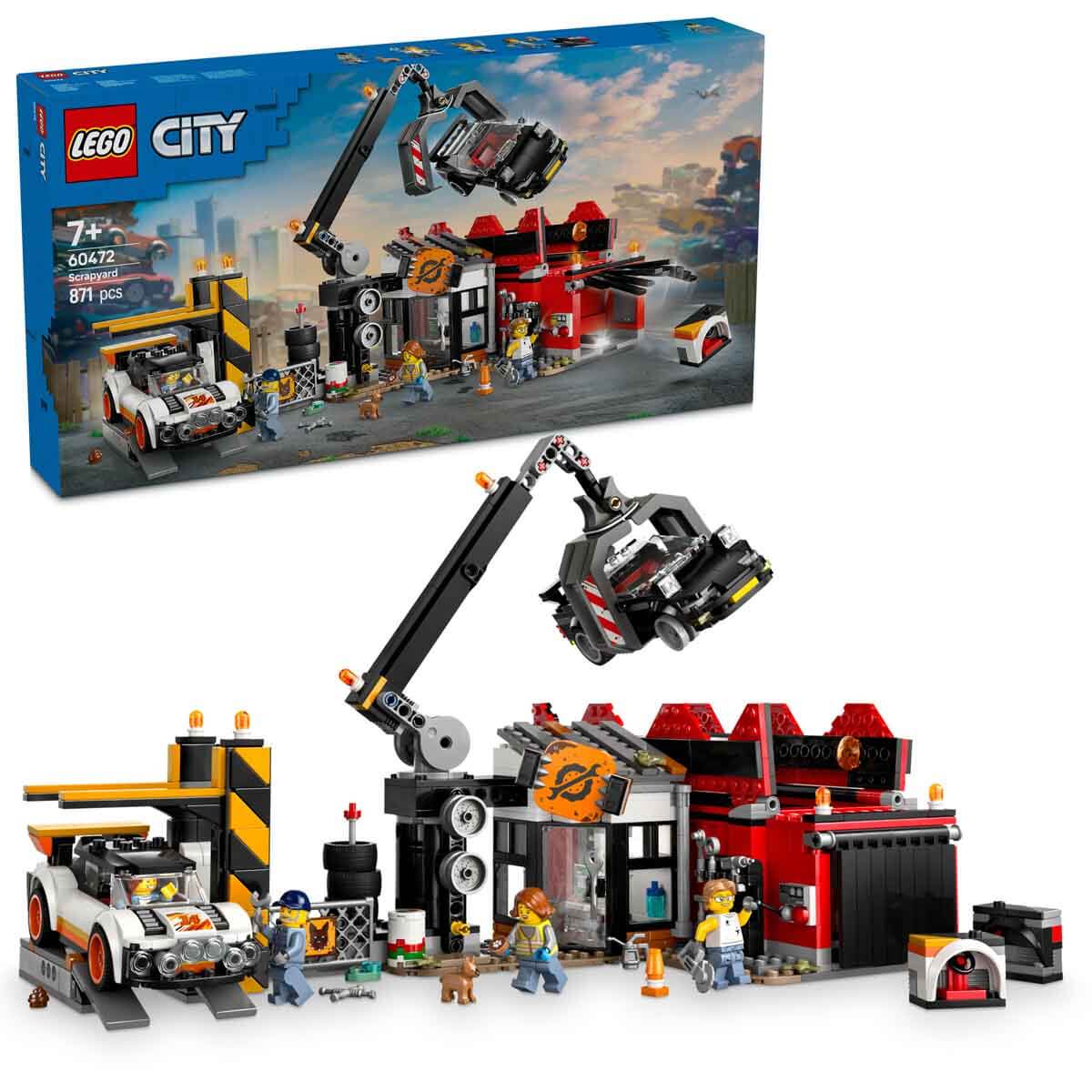 LEGO City Hurdalık ve Arabalar