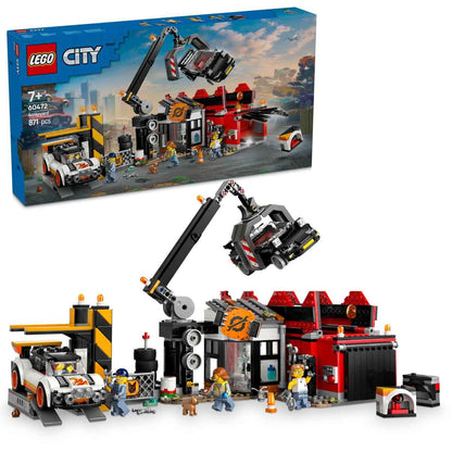LEGO City Hurdalık ve Arabalar
