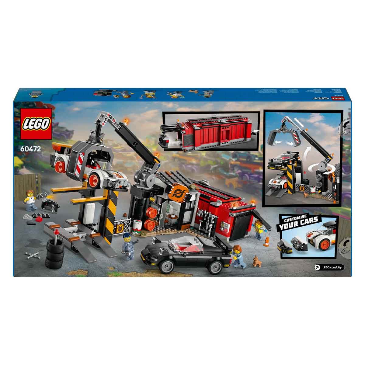 LEGO City Hurdalık ve Arabalar