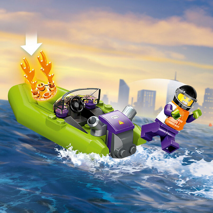 LEGO City İtfaiye Kurtarma Teknesi 60373