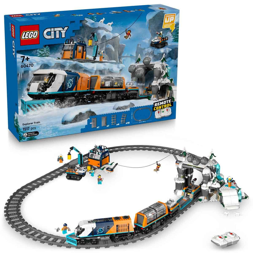 LEGO City Kaşiflerin Kuzey Kutbu Ekspres Treni
