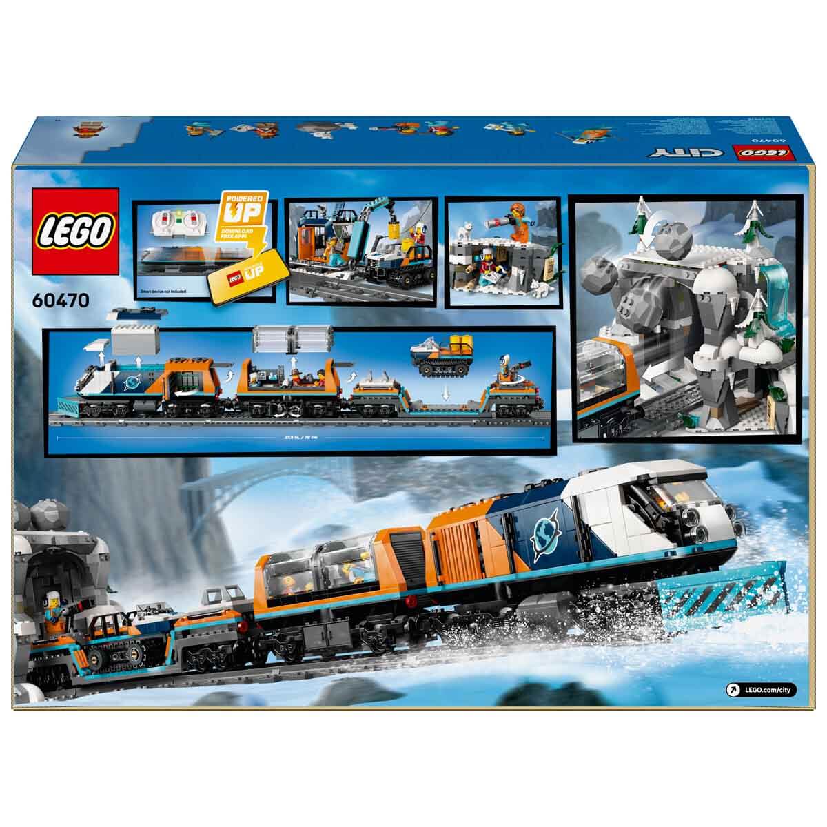 LEGO City Kaşiflerin Kuzey Kutbu Ekspres Treni