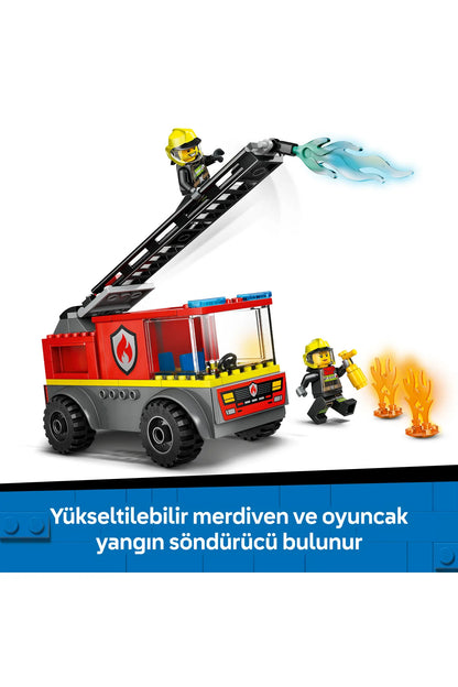 LEGO City Merdivenli İtfaiye Kamyonu 60463