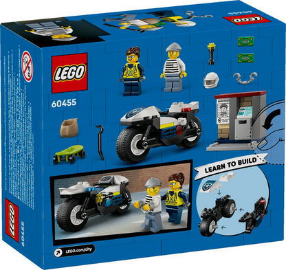LEGO City Polist Motosikleti Takibi 60455