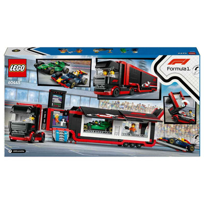 LEGO City RB20 ve AMR24 F1 Arabalı F1 Kamyonu