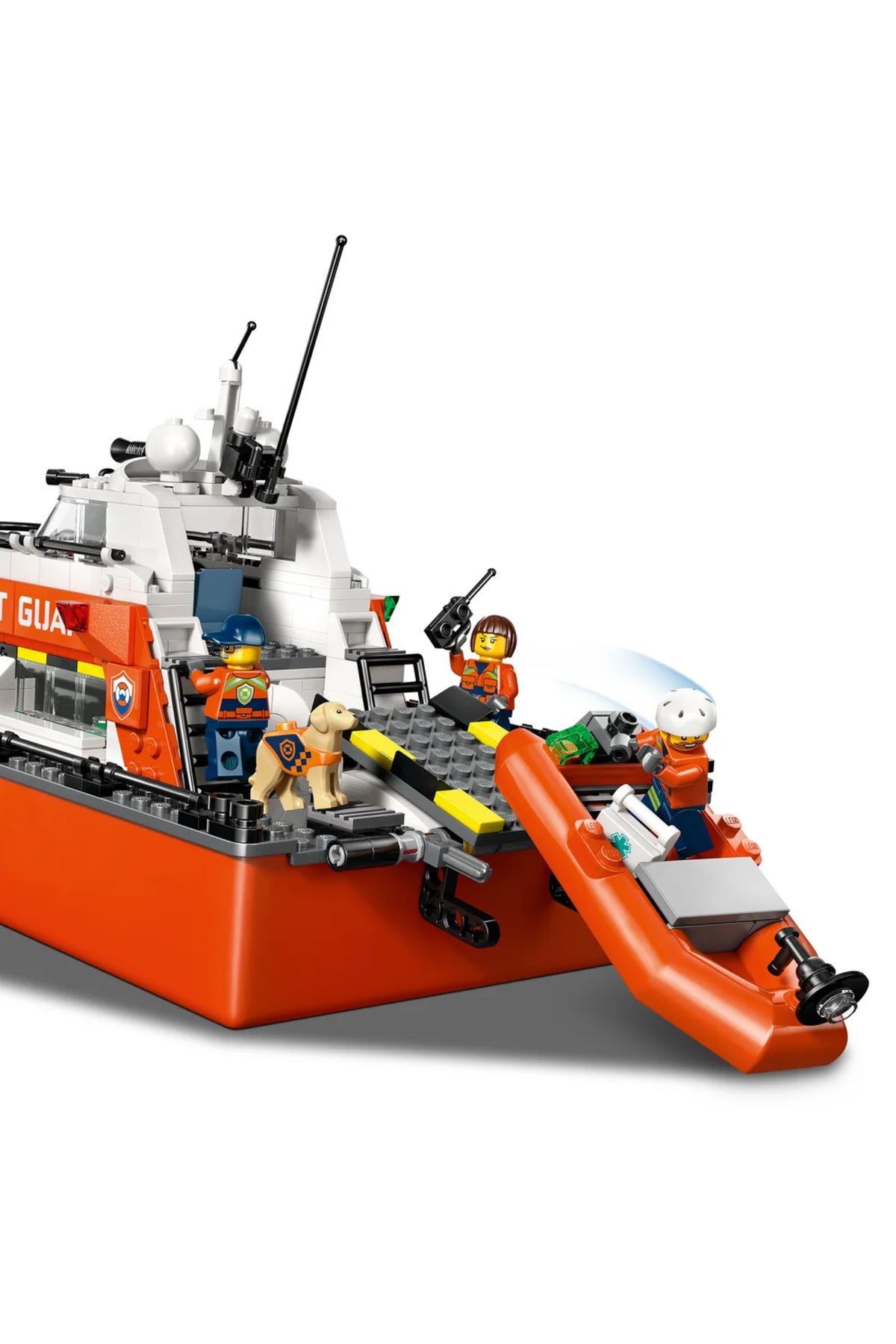 LEGO City Sahil Güvenlık Kurtarma Botu ve Helikopteri 60504