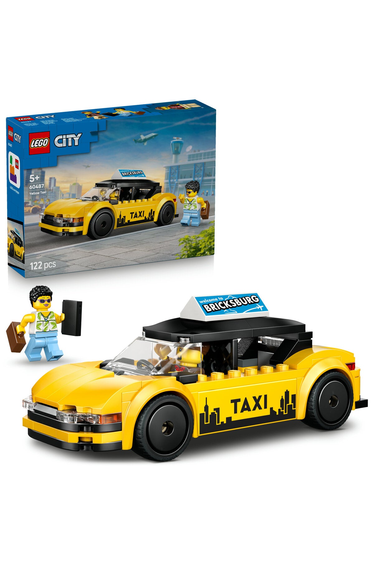 LEGO City Sarı Taksi 60487