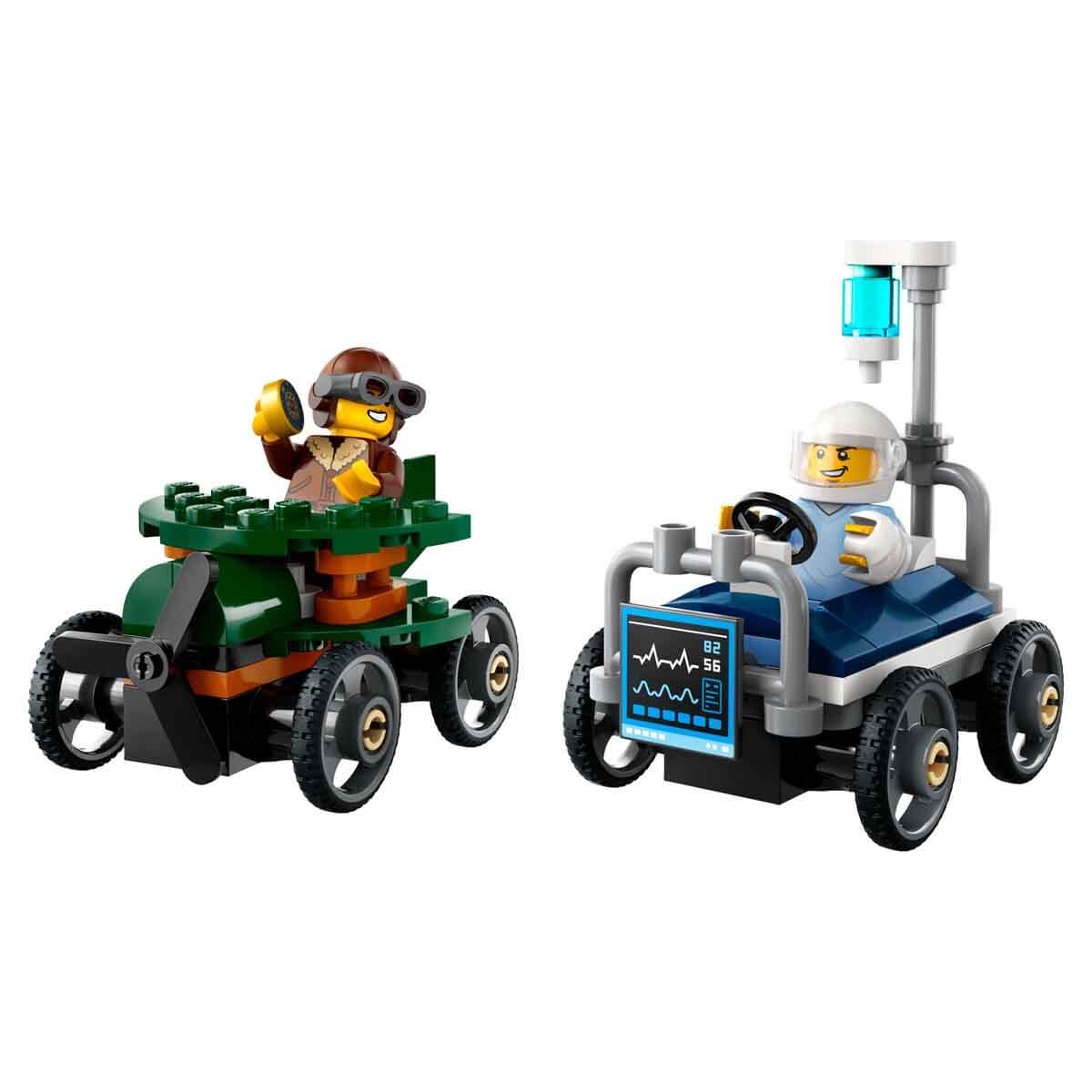 LEGO City Uçak, Hastane Yatağına Karşı Yarış Seti