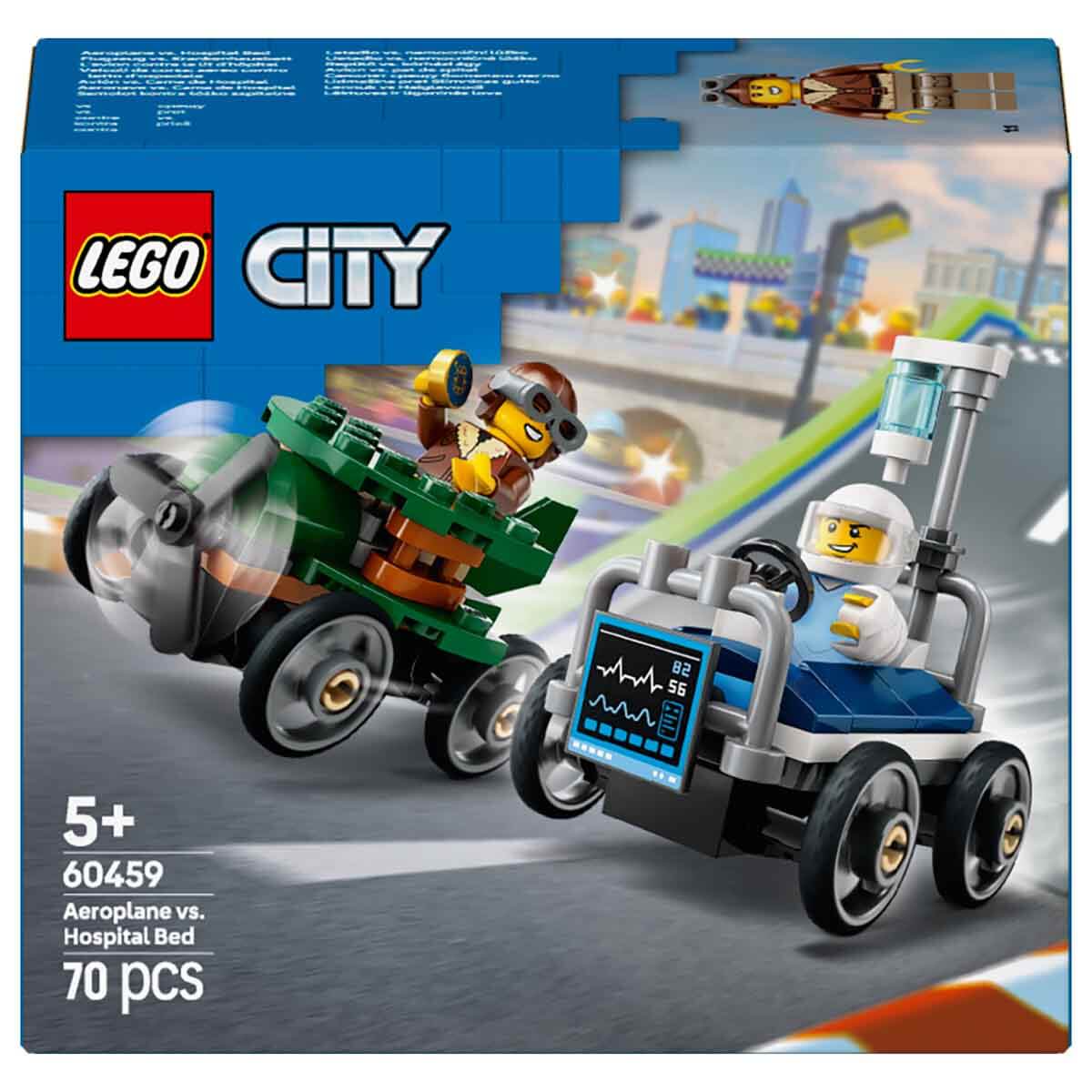 LEGO City Uçak, Hastane Yatağına Karşı Yarış Seti
