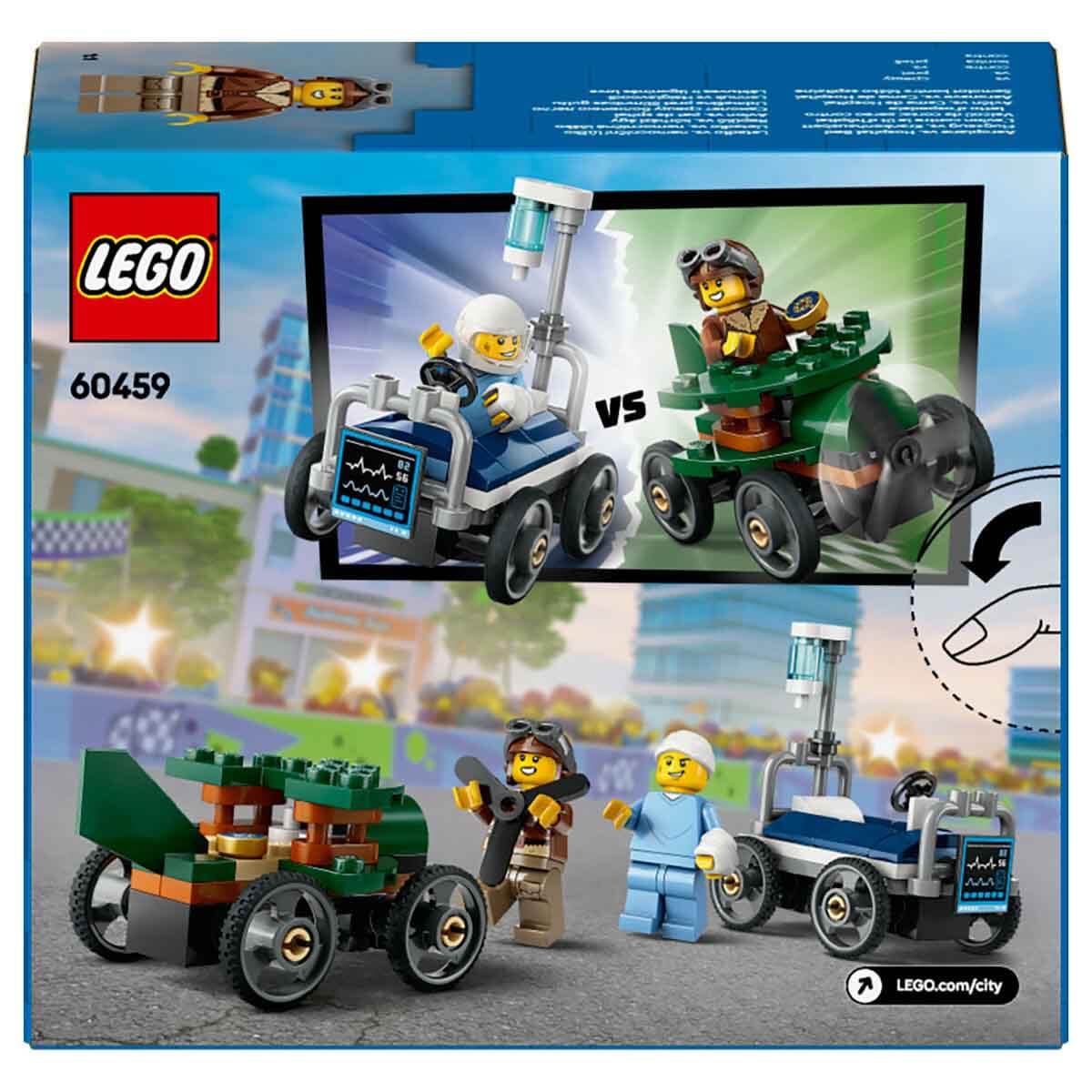 LEGO City Uçak, Hastane Yatağına Karşı Yarış Seti
