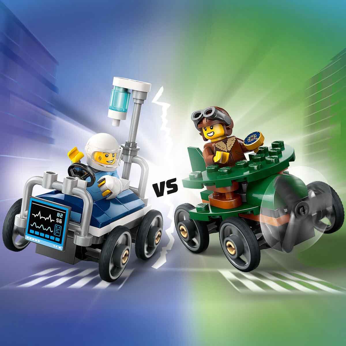 LEGO City Uçak, Hastane Yatağına Karşı Yarış Seti