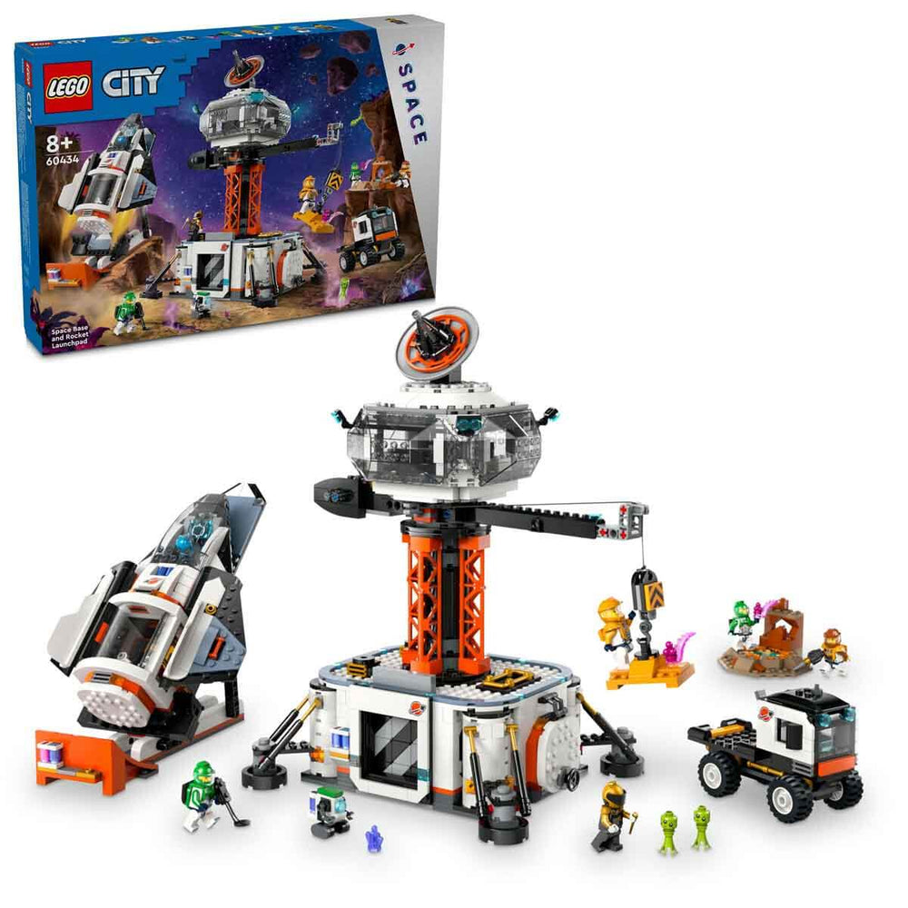 LEGO City Uzay Üssü ve Roket Fırlatma Rampası