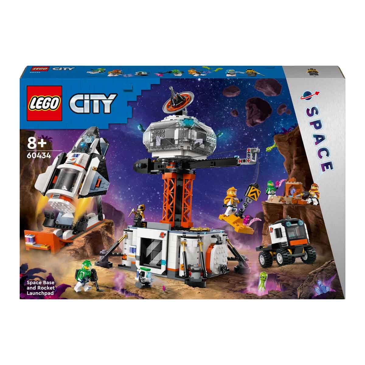 LEGO City Uzay Üssü ve Roket Fırlatma Rampası