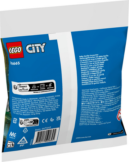 LEGO City Yavru Goril Karşılaşması 30665