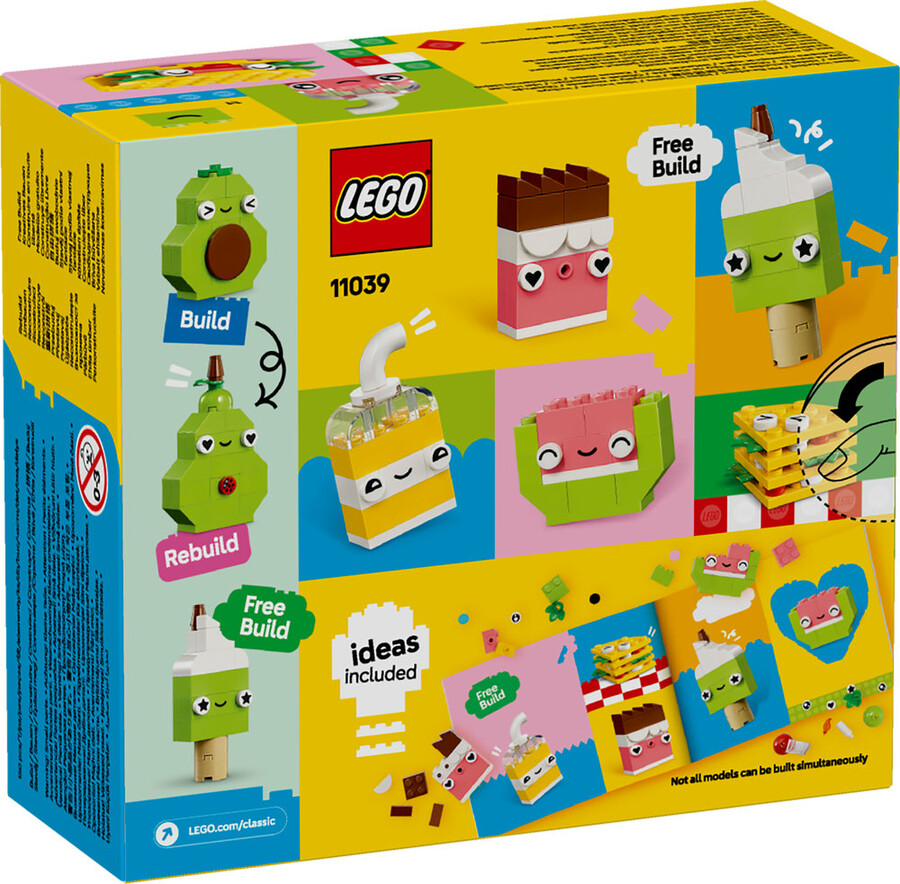 LEGO Classic Yaratıcı Yiyecek Arkadaşlar 11039