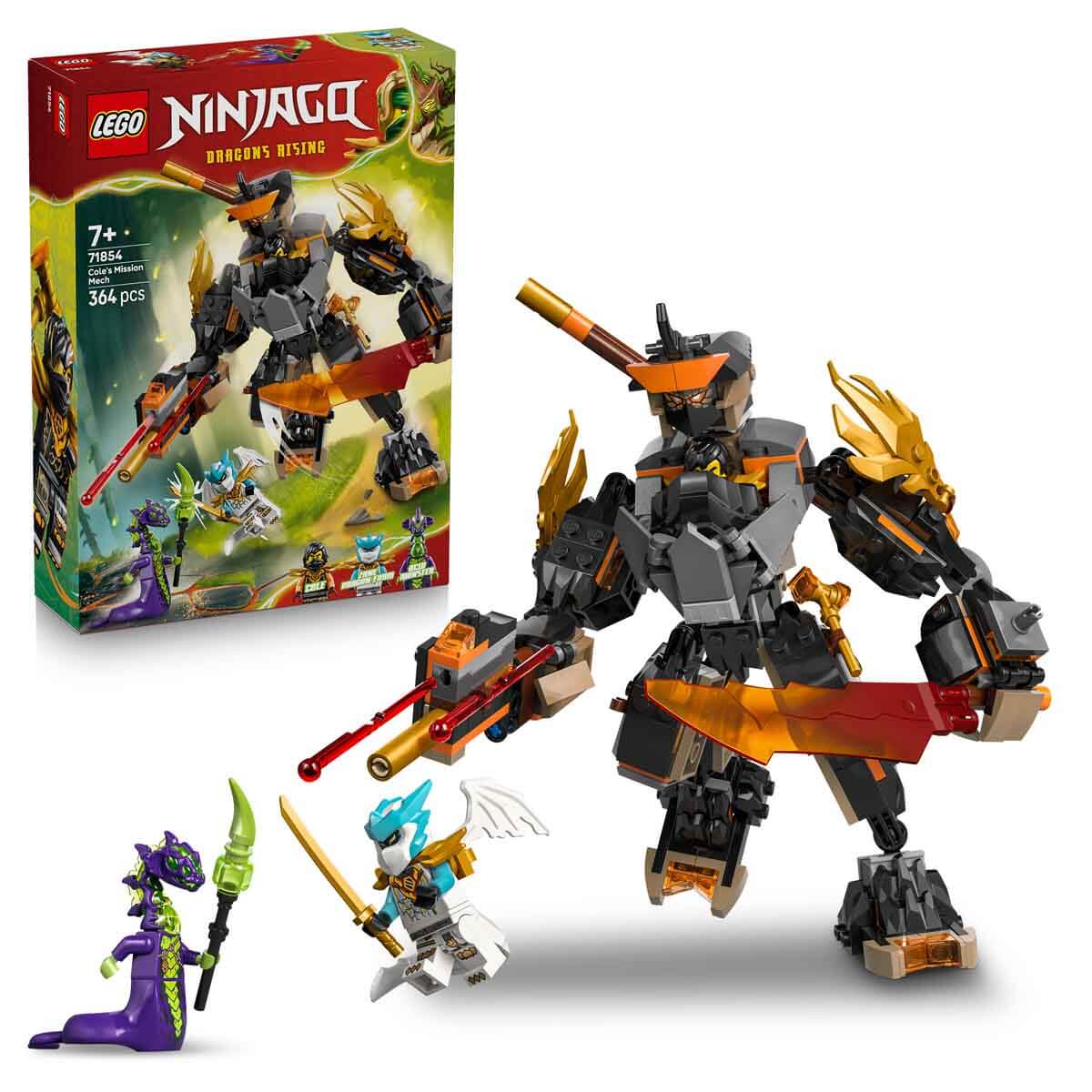 LEGO Cole un Görev Robotu ve Ejderha Zane