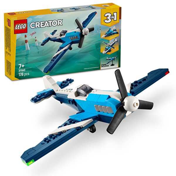 LEGO Creator 3'ü 1 Arada Yarış Uçağı 31160