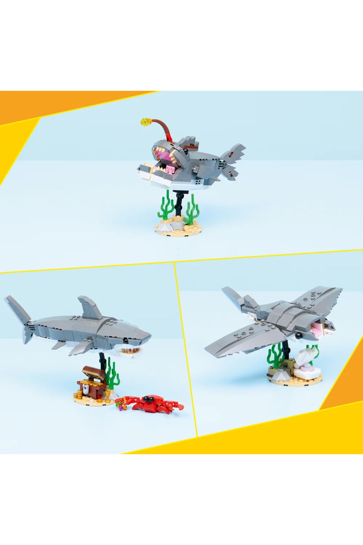 LEGO Creator Acımasız Köpek Balığı ile Hazine Sand 31381