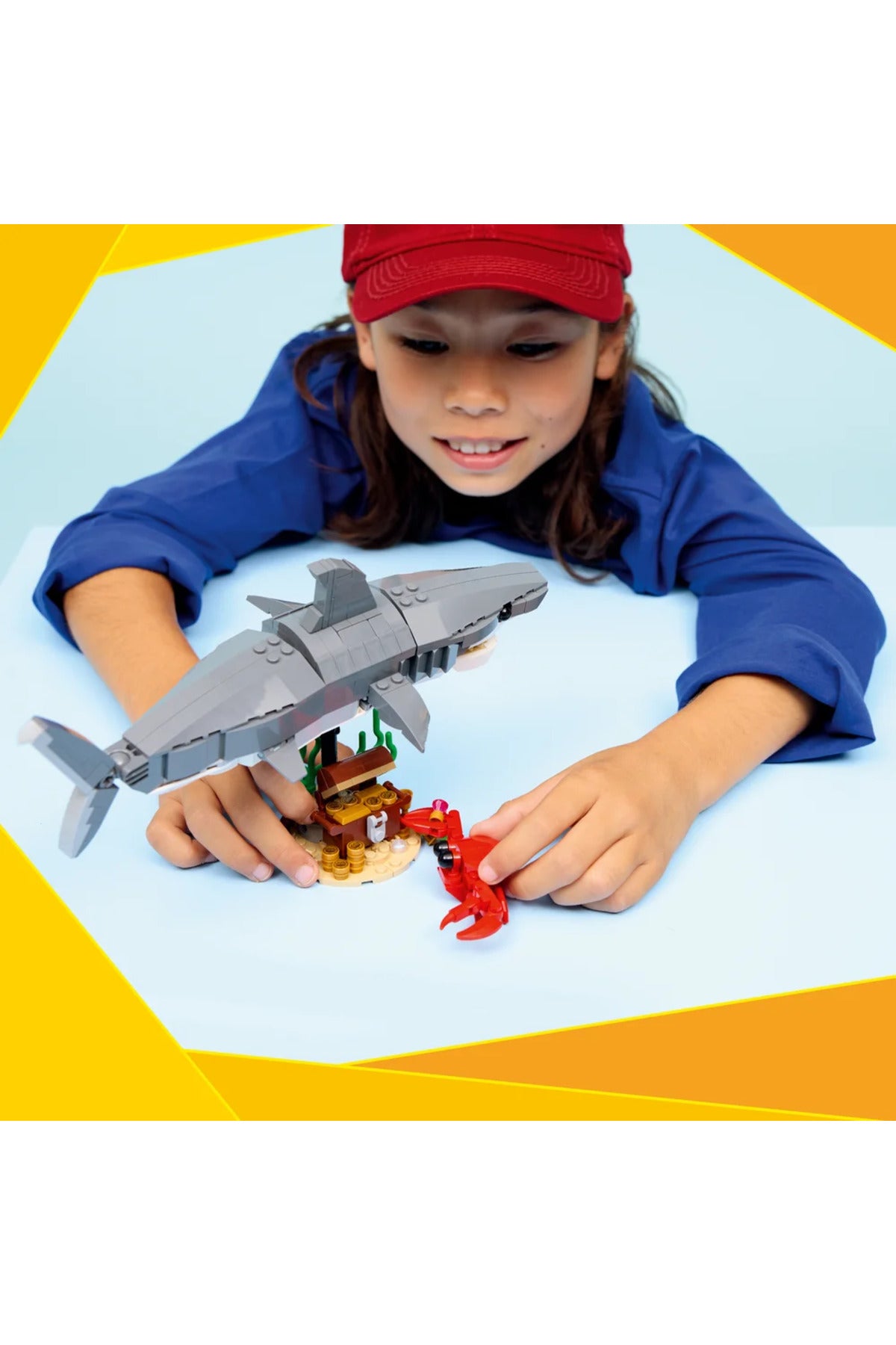 LEGO Creator Acımasız Köpek Balığı ile Hazine Sand 31381