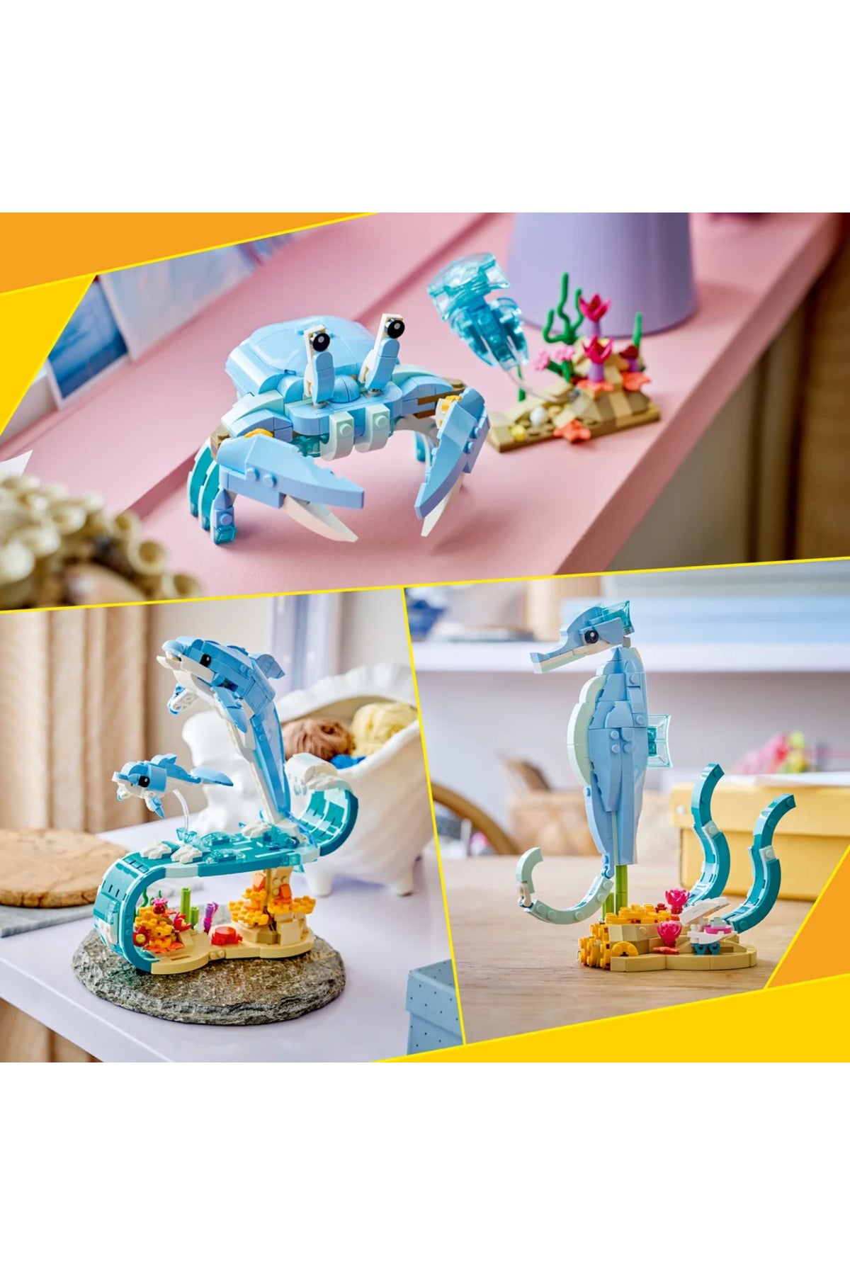 LEGO Creator Deniz Hayvanları Güzel Yunuslar 31385