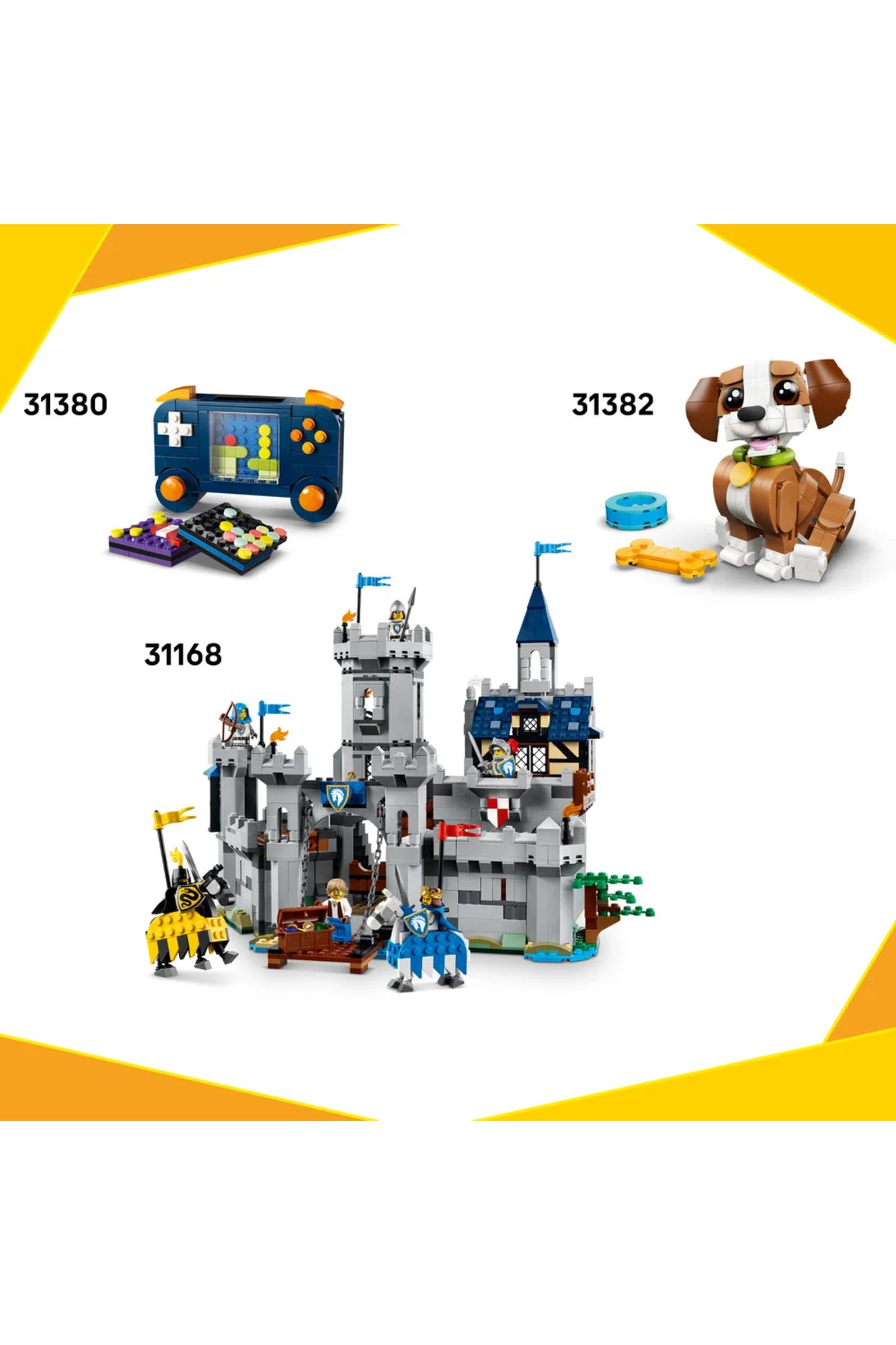 LEGO Creator Deniz Hayvanları Güzel Yunuslar 31385