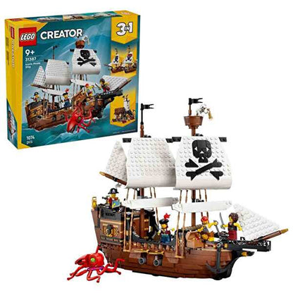 LEGO Creator İkonik Korsan Gemisi 3ü 1 Arada