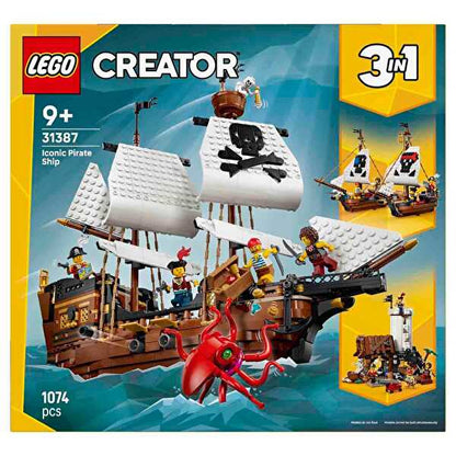 LEGO Creator İkonik Korsan Gemisi 3ü 1 Arada