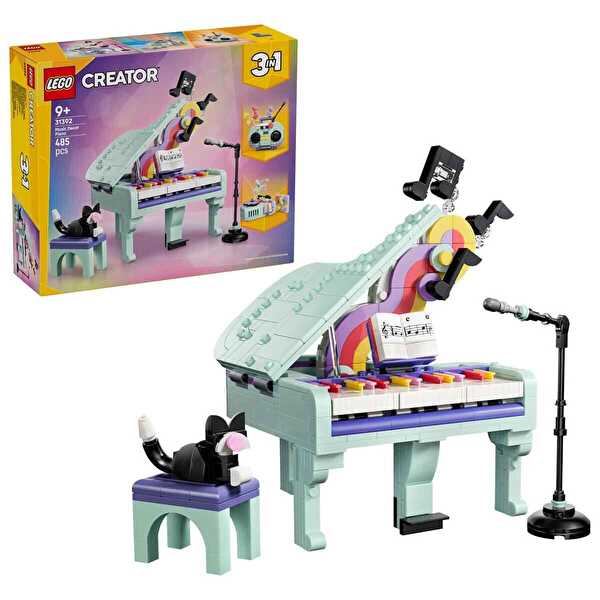 LEGO Creator Müzikal Dekor Kedili Piyano