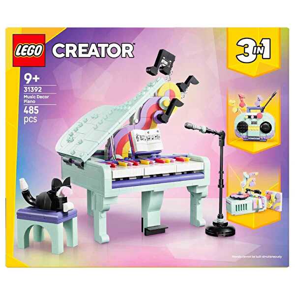 LEGO Creator Müzikal Dekor Kedili Piyano