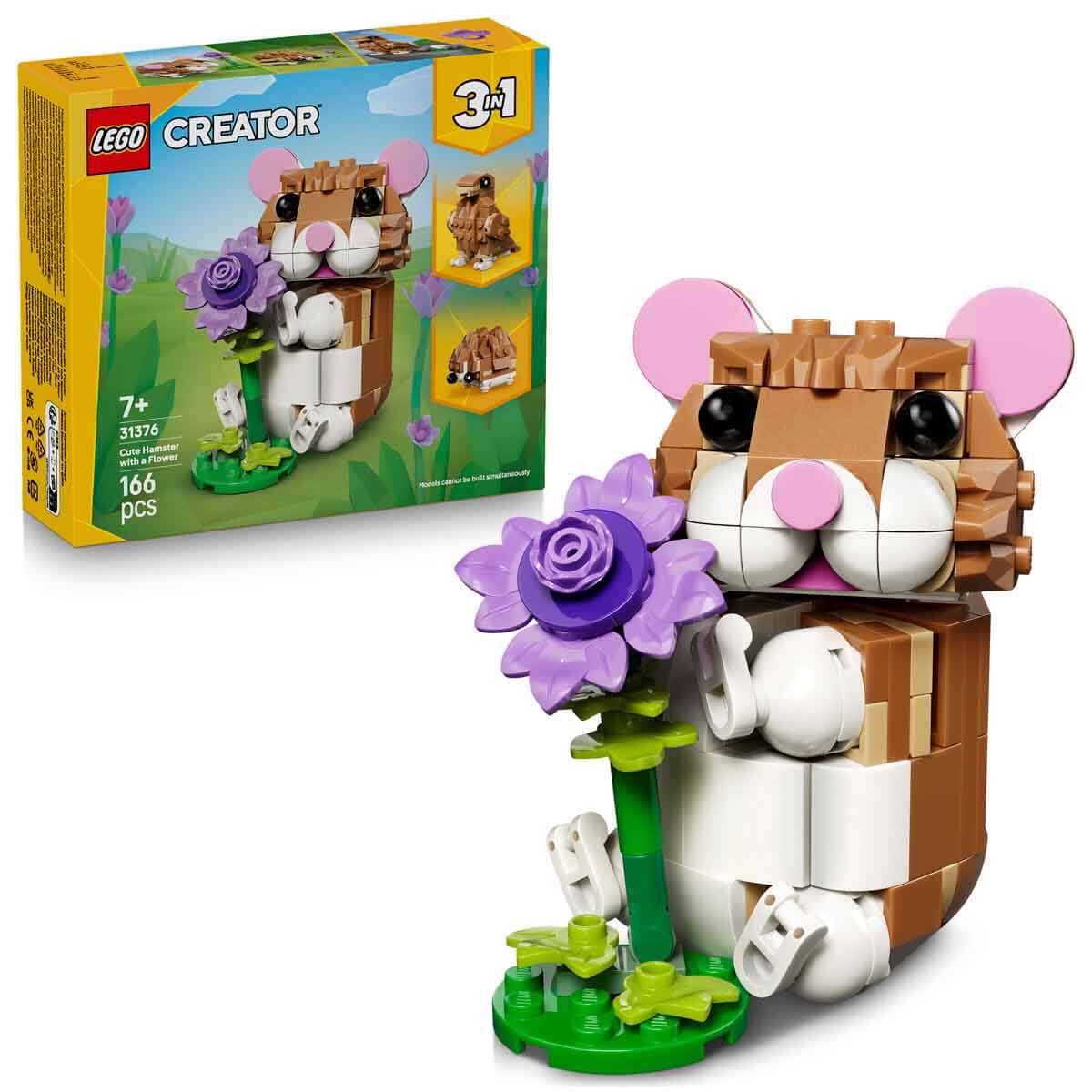 LEGO Creator Sevimli Hamster ile Çiçek