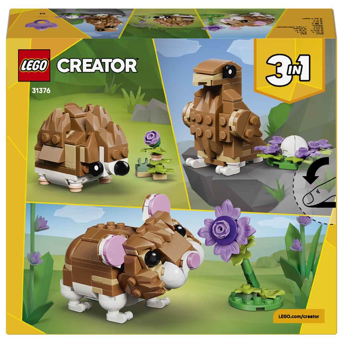 LEGO Creator Sevimli Hamster ile Çiçek