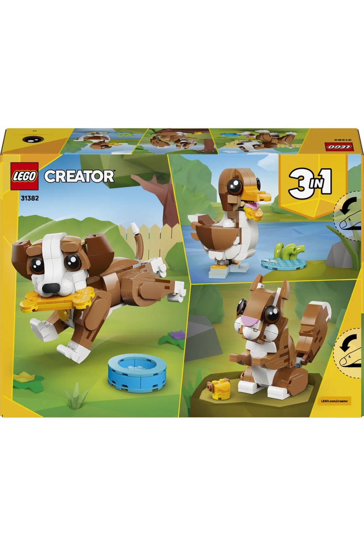 LEGO Creator Sevimli Hayvanlar Oyunbaz Yavru Köpek 31382
