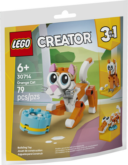 LEGO Creator Turuncu Kedi 30714