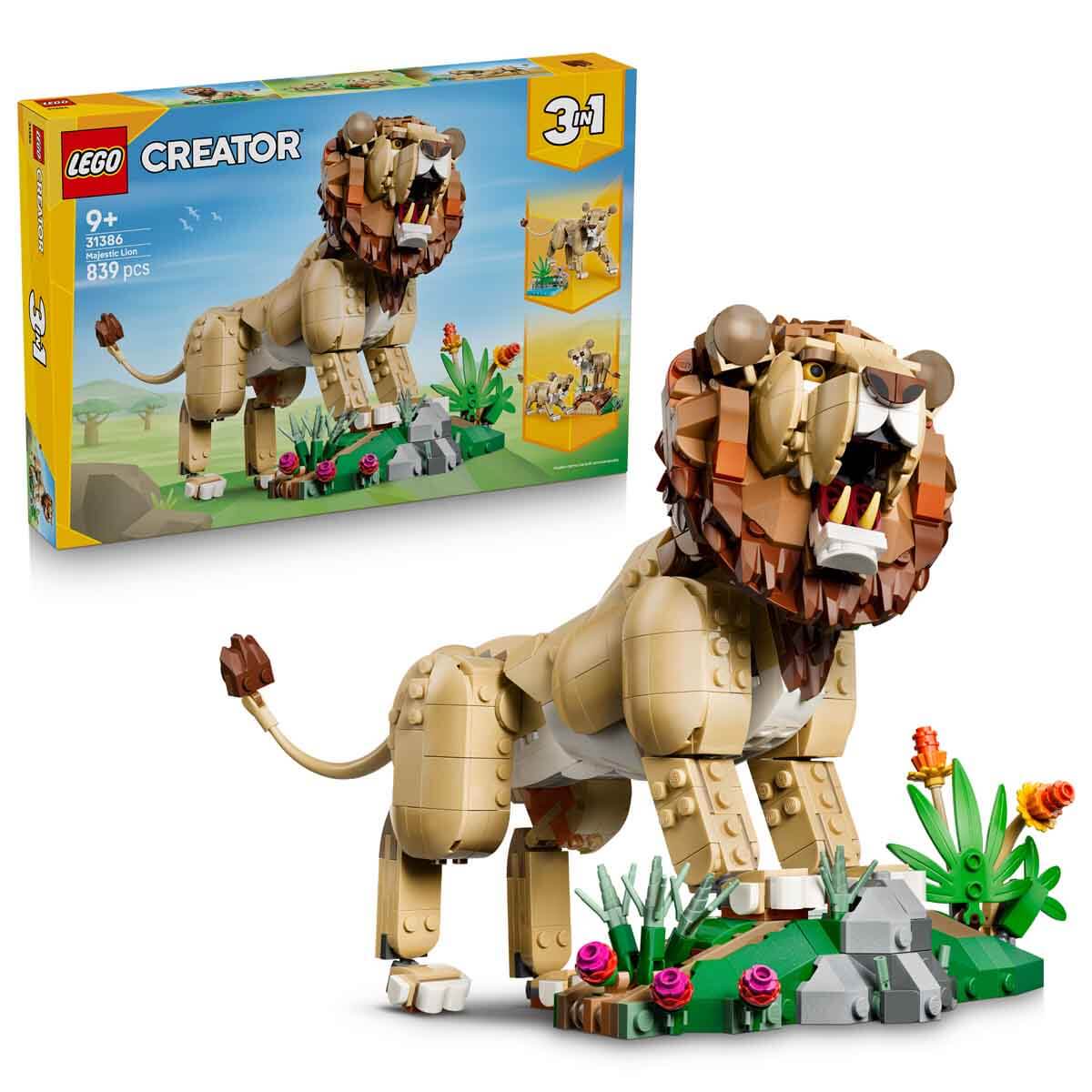 LEGO Creator Vahşi Hayvanlar Görkemli Aslan