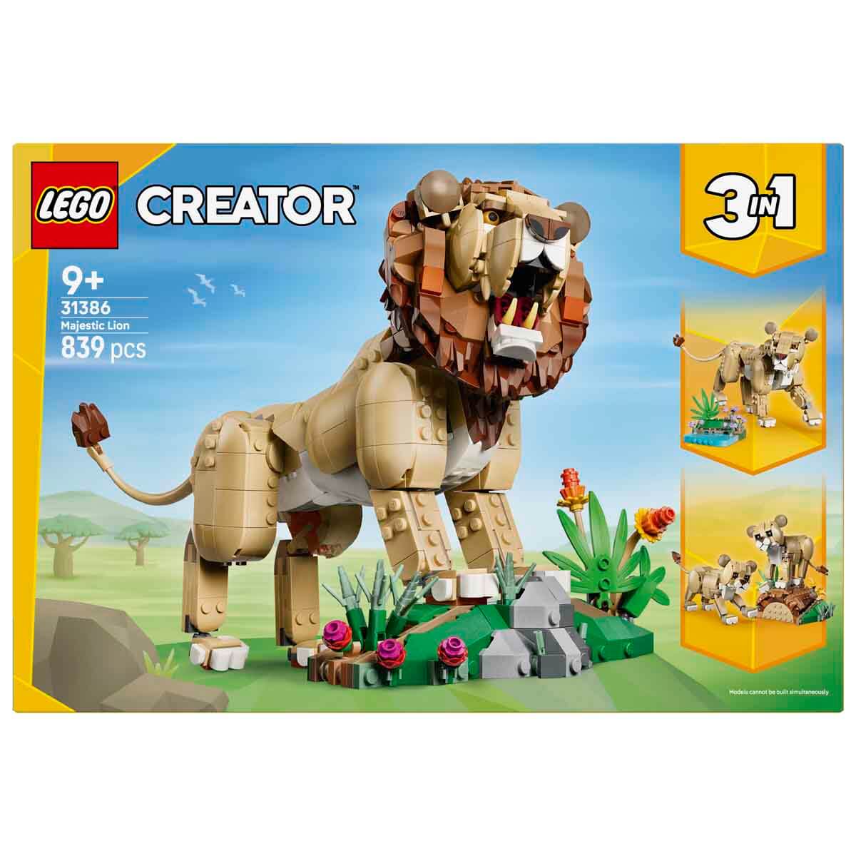 LEGO Creator Vahşi Hayvanlar Görkemli Aslan