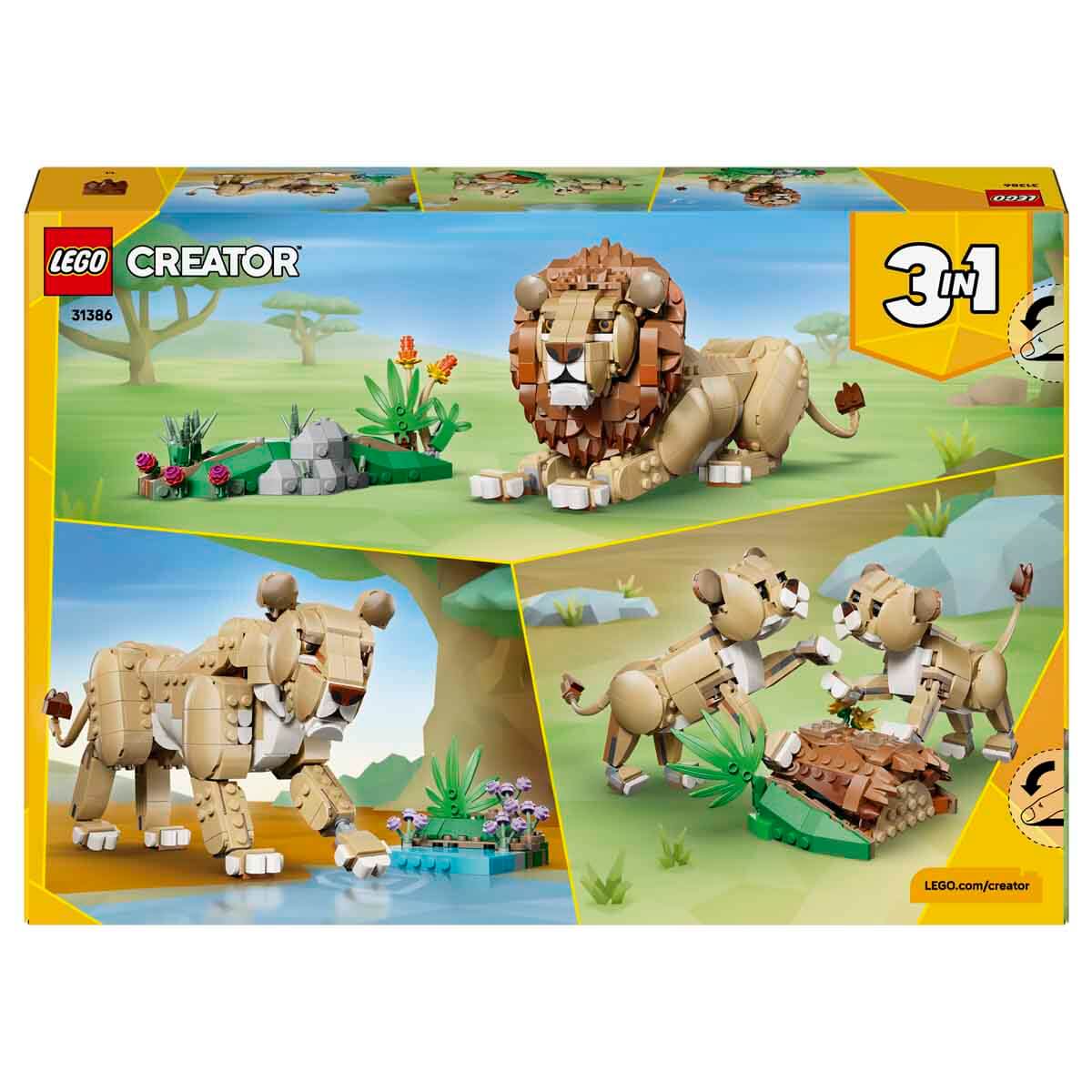 LEGO Creator Vahşi Hayvanlar Görkemli Aslan