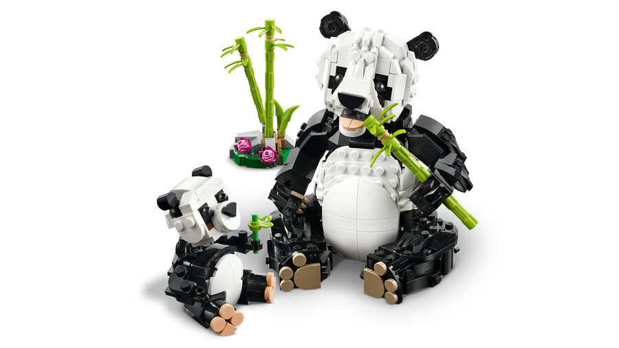 LEGO Creator 3'ü 1 Arada Vahşi Hayvanlar Panda Ailesi 31165