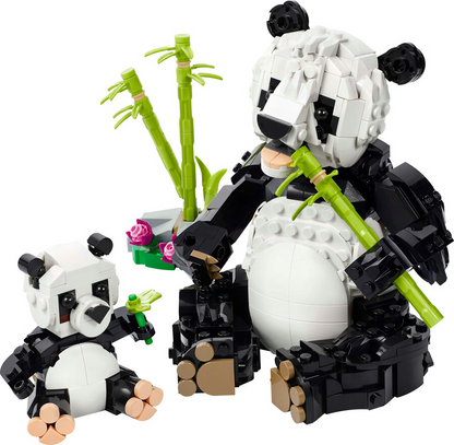 LEGO Creator 3'ü 1 Arada Vahşi Hayvanlar Panda Ailesi 31165
