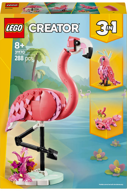 LEGO Creator Vahşi Hayvanlar Pembe Flamingo 31170
