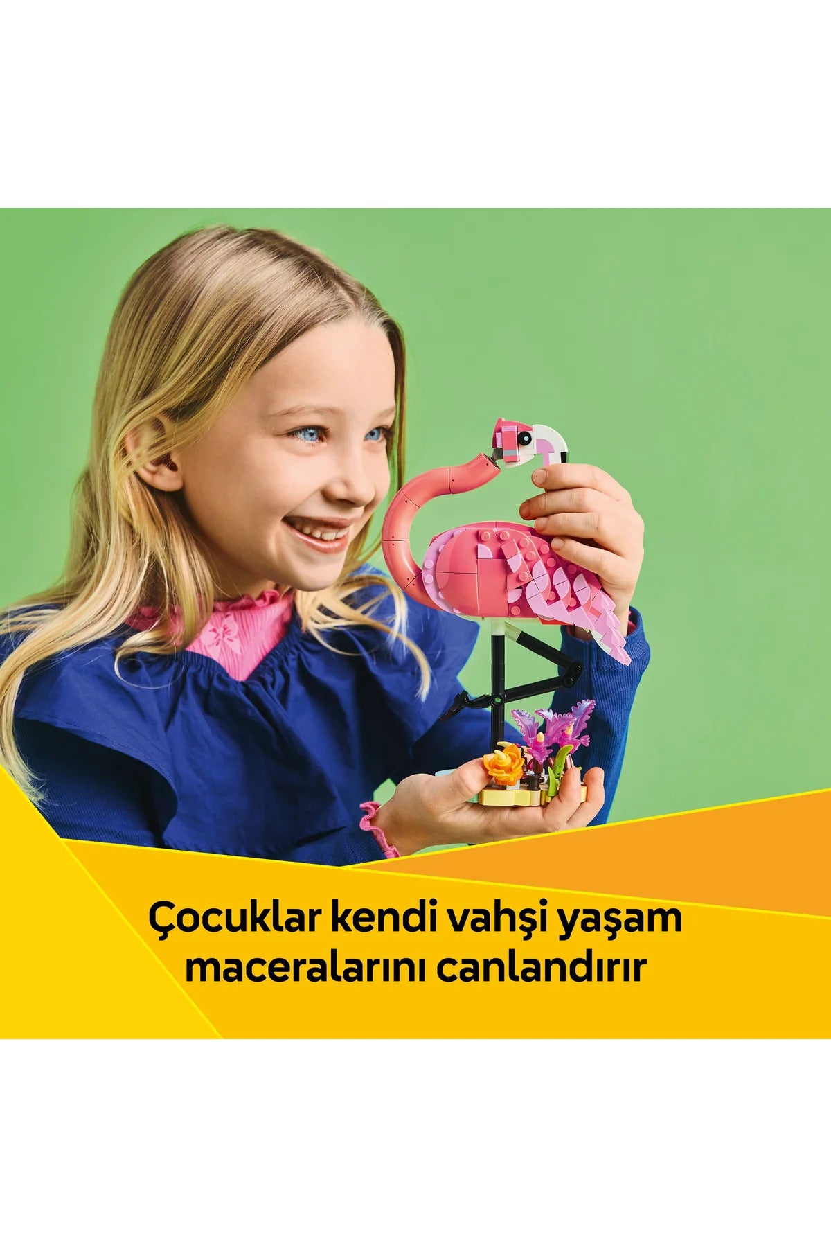 LEGO Creator Vahşi Hayvanlar Pembe Flamingo 31170