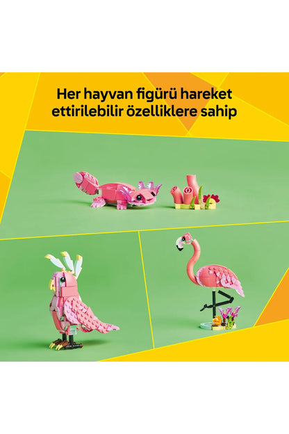 LEGO Creator Vahşi Hayvanlar Pembe Flamingo 31170