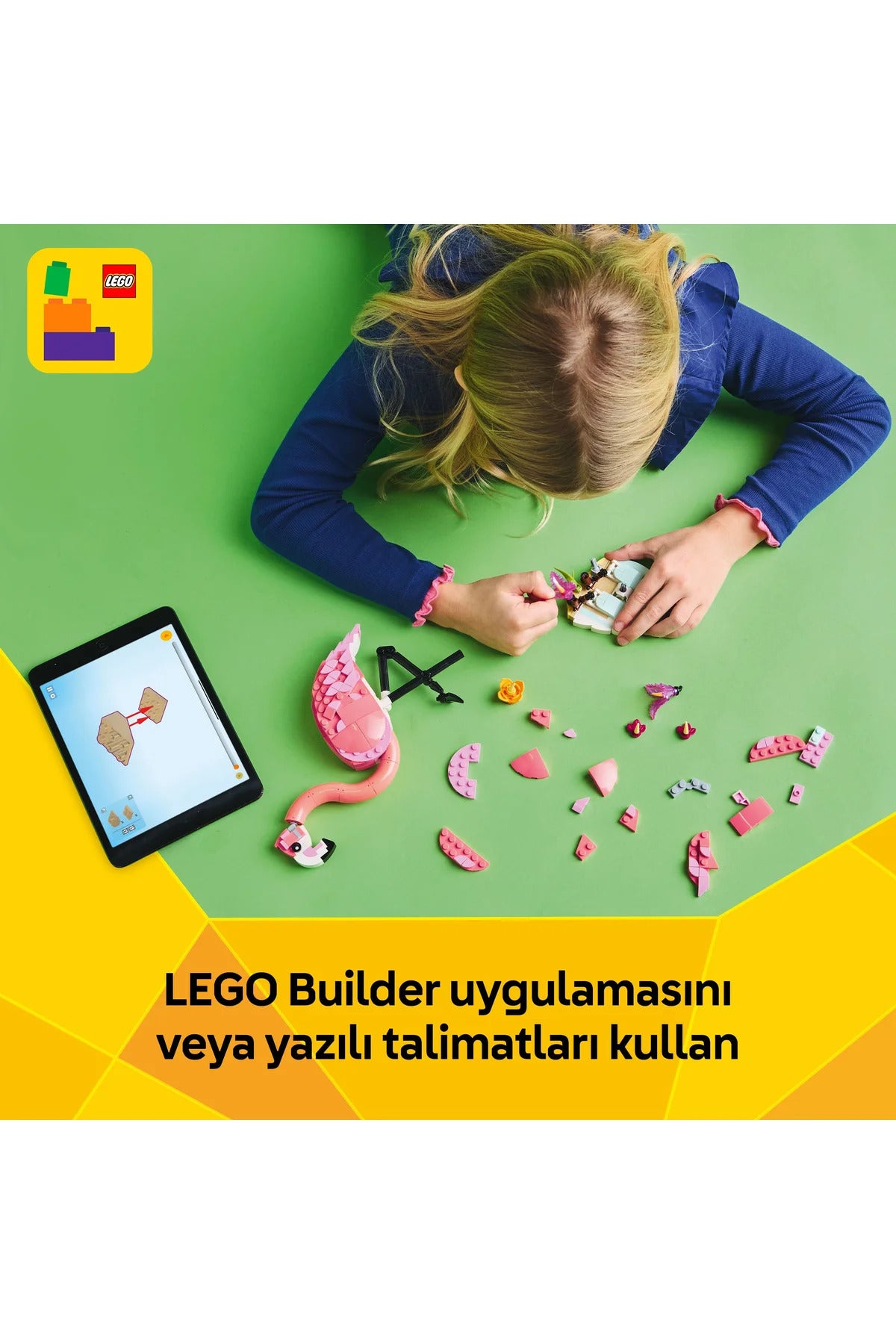 LEGO Creator Vahşi Hayvanlar Pembe Flamingo 31170