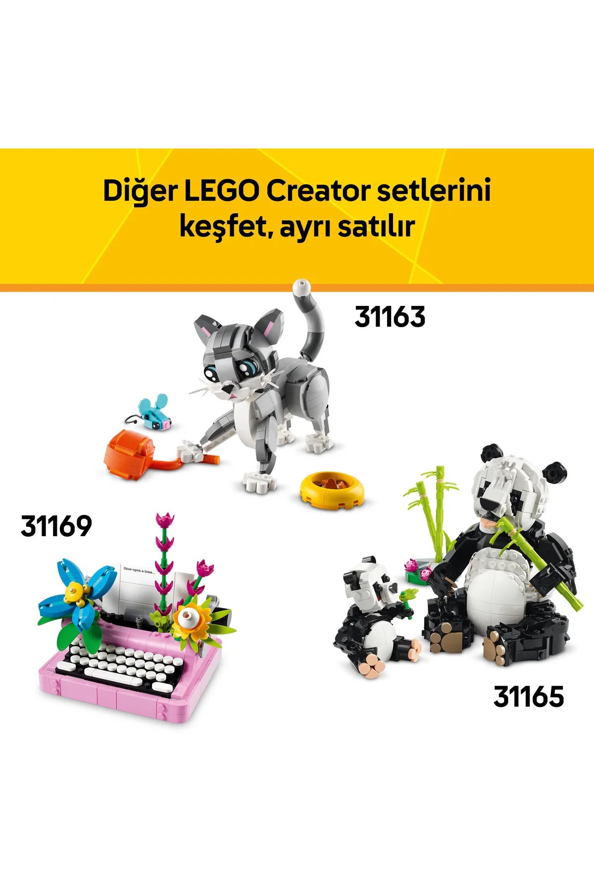 LEGO Creator Vahşi Hayvanlar Pembe Flamingo 31170