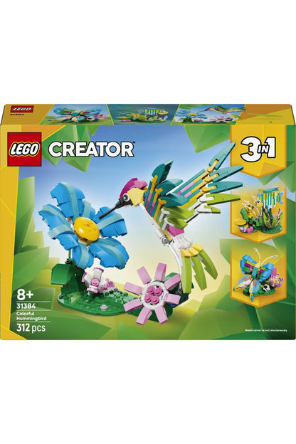 LEGO Creator Vahşi Hayvanlar Renkli Sinek Kuşu 31384