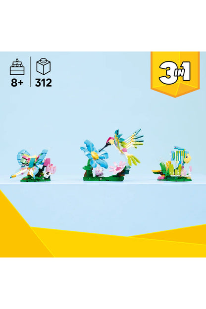 LEGO Creator Vahşi Hayvanlar Renkli Sinek Kuşu 31384